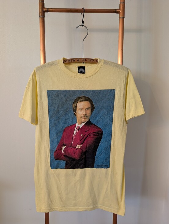 Urban Outfitters Other - Will ferrell - Ron Burgundy - Paramount Pictures promotional t-shirt (Medium)